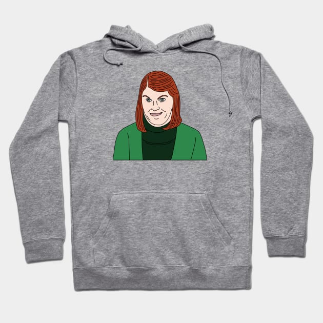 Meredith The Office Hoodie by Eclipse in Flames